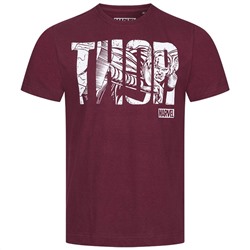THOR MARVEL Text Herren T-Shirt FBMTS312GAR