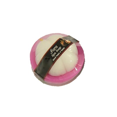 Тайское фруктовое мыло «Розовый мангостин» 110 гр / Fara Thai fruit spa soap pink  mangosteen 110 гр