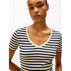 V-Neck Stripe Favorite T-Shirt