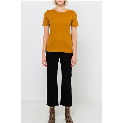 Camiseta Mostaza oscuro