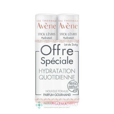 Avène Stick Lèvres Hydratant 2x4gLot  × 2