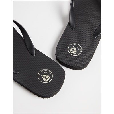 Flip Flops, Men, Black