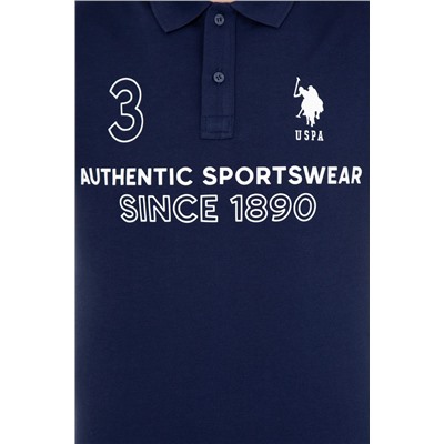 Erkek Lacivert Polo Yaka Tişört