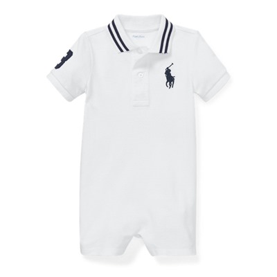 Cotton Mesh Polo Shortall Save to your Wishlist