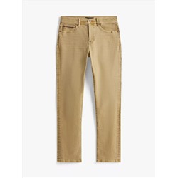 Garment-Dyed Straight Jean