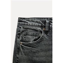 MID-RISE FLARED CROPPED TRF JEANS
