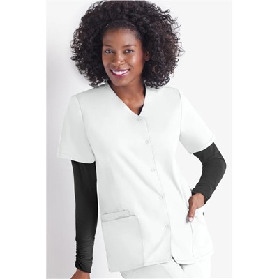 UA Best Buy Scrubs Women's 3-Pocket Snap Front Scrub Top, Размер XS