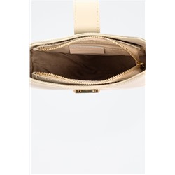 Bandolera de piel Arbus Beige