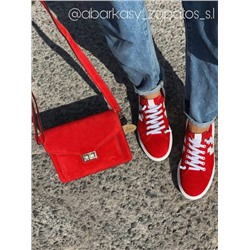 Exodo · 1200EX Rojo+Ab.Zapatos Pelle NAPA (200-2-3) ROJO АКЦИЯ