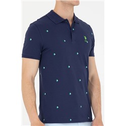 Erkek Lacivert Polo Yaka Tişört