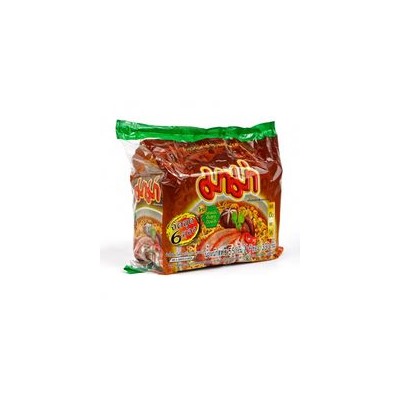 Лапша быстрого приготовления с уткой Pa-Lo Duck от Mama 6 пачек по 55 гр / Mama Pa-Lo Duck Flavour Instant Noodle 6pcs*55g