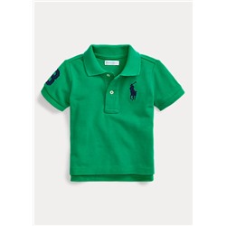 Baby Boy Cotton Mesh Polo Shirt