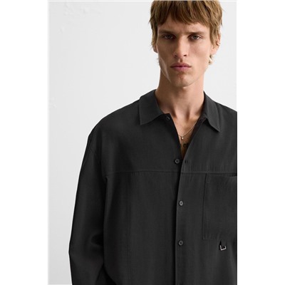 CAMISA FLUIDA BOLSILLO