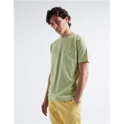Pocket T-shirt, Men, Light Green