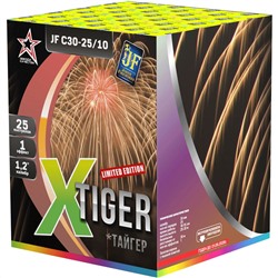 Фейерверк JFC 30-25/10 Тигр / X TIGER (1,25" х 25)