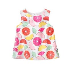 Citrus Smock Top