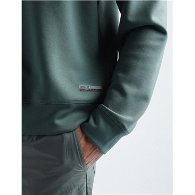 Technical Sweatshirt, Men, Dark Green