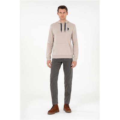 Erkek Taş Basic Sweatshirt