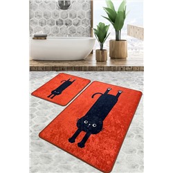 Chilai Home Comfort Banyo Halısı Djt 2 Li Set Banyo Paspası Kaymaz Tabanlı Klozet Takımı 8683264222900