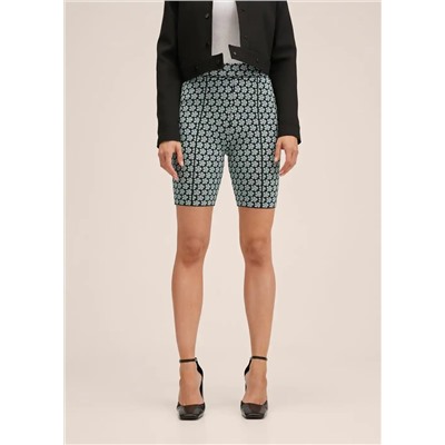 Short estampado retro -  Mujer | MANGO OUTLET Melilla
