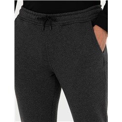 Antrasit Melanj Slim Fit Eşofman Altı