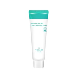 VILLAGE 11 FACTORY DERMA CLEAR B5 CICA CLEANSING FOAM Очищающая пенка для умывания с экстрактом центеллы азиатской 150мл