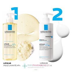 La Roche Posay Lipikar Crème AP+M - Crème Relipidante Triple Réparation 400ml