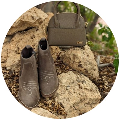 TEKILA 7005 Taupe+Ab.Zapatos PELLE Peque (550) Taupe АКЦИЯ