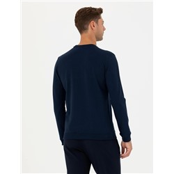 Lacivert Regular Fit Sweatshirt