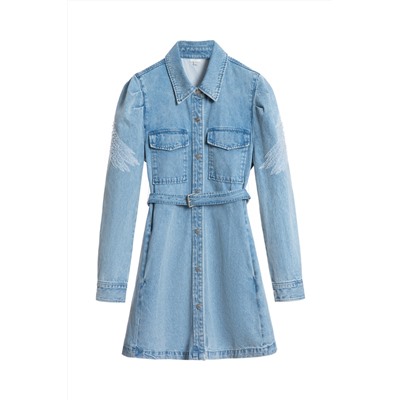 Vestido vaquero Azul claro