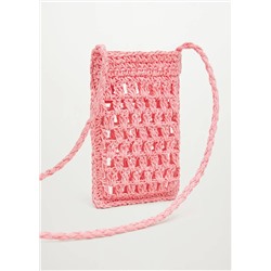 Funda móvil trenzada -  Mujer | MANGO OUTLET Melilla