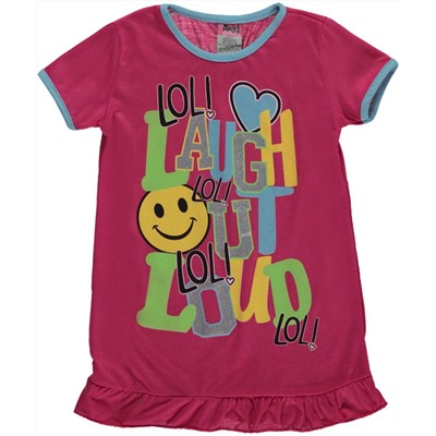 ANGEL FACE LITTLE GIRLS’ “LAUGH OUT LOUD” NIGHTGOWN