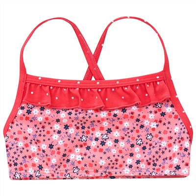 Mädchen Bikini mit floralem Muster
