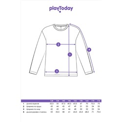 Лонгслив PLAYTODAY, 1050110