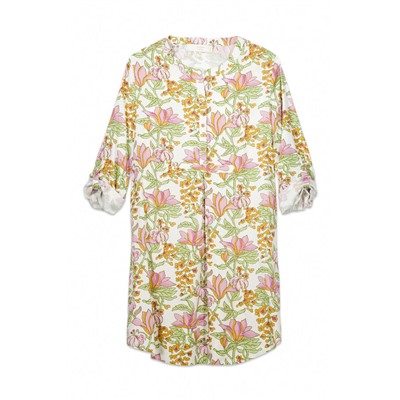 Camisola viscosa estampado flores