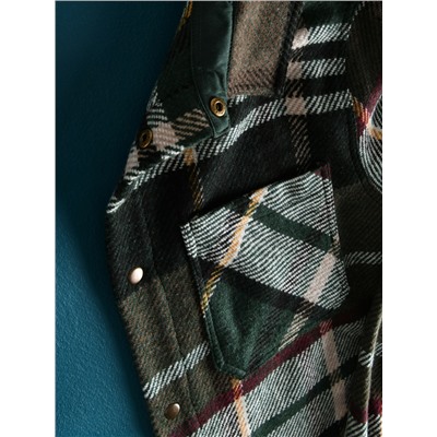 UNISEX Karierte Hemdjacke