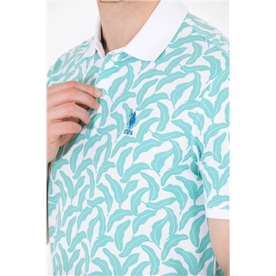 Erkek Mint Polo Yaka Tişört