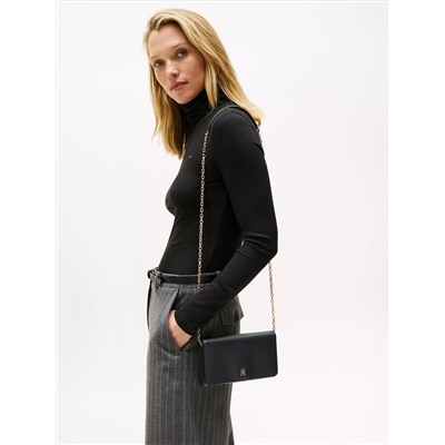 Monogram Logo Chain Strap Wallet