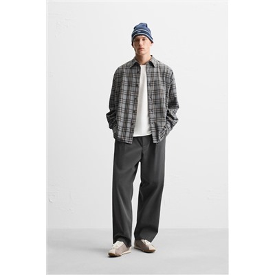 CAMISA CUADROS RELAXED FIT