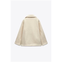 SEMI-LONG BOUCLÉ COAT