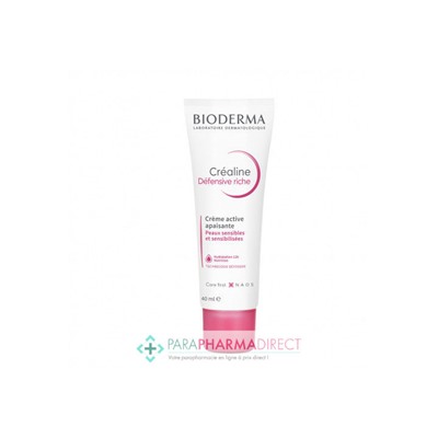 Bioderma Créaline Defensive Riche Crème Active Apaisante 40ml