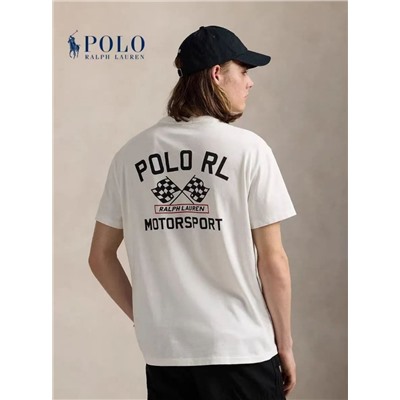 Мужская хлопковая футболка  RALPH LAURE*N ОРИГИНАЛ!