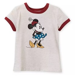 Minnie Mouse Ringer T-Shirt for Girls