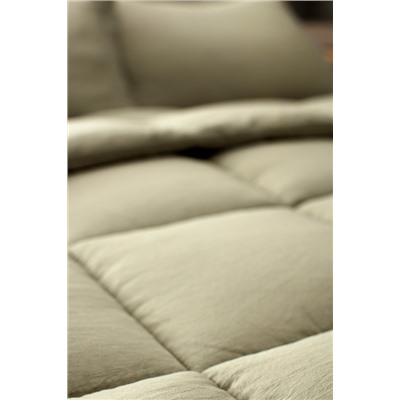 Mona King Size Comforter Set - Haki