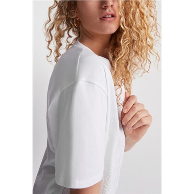 Camiseta sport flocado