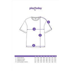 Футболка PLAYTODAY, 1121660