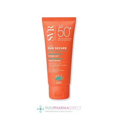 SVR Sun Secure Lait Hydratant Biodégrable SPF50+ 100ml