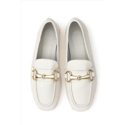 Kadın Krem Loafer