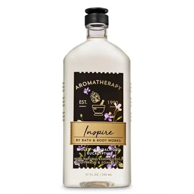 Aromatherapy VIOLET SANDALWOOD EUCALYPTUS Body Wash and Foam Bath