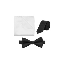 Conjunto de 3 piezas Negro y blanco